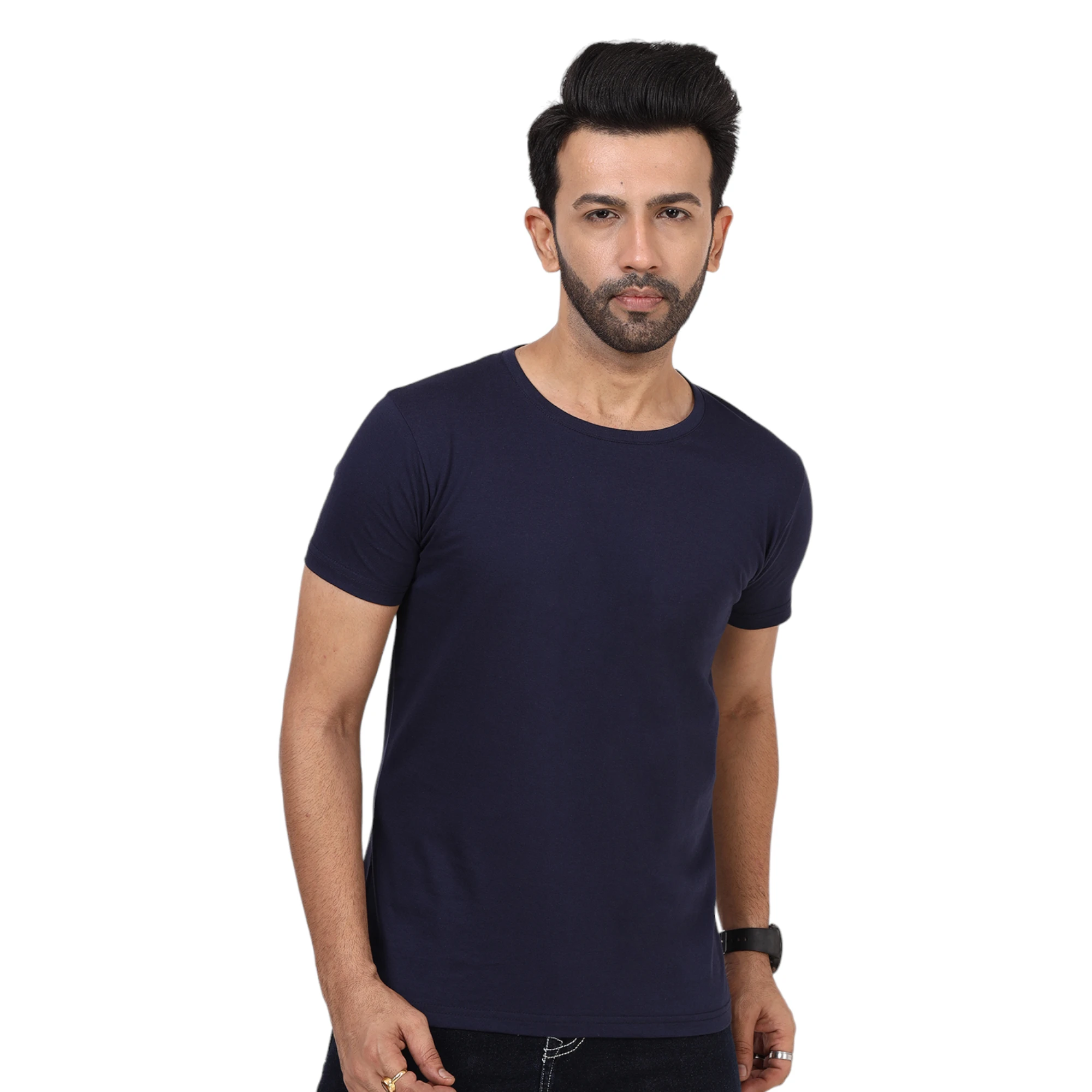 Regular SOLID NAVY BLUE - Image 3